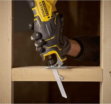 Акумуляторна зворотно-поступальна пила Stanley FatMax V20 SFMCS310B (18 В, довжина ходу 29 мм, безщітковий двигун, регульована шви