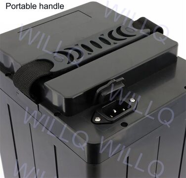 Літій-іонний акумулятор для мотоцикла 48V 60V 72V 18Ah 20Ah 22Ah 22.5Ah 24Ah 25Ah 28Ah 30Ah 40Ah 50Ah для комплекту двигуна мопеда/скутера потужністю 0-2500 Вт з кермом, 72v20ah