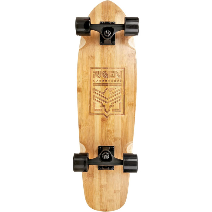 Лонгборд RAVEN Trevix 41" для дітей дорослих хлопчиків дівчаток алюмінієві траки ABEC-9 хром PU колеса 70x51 мм drop-through freeride cruiser повний компліт для початківців профі оригінал 2025