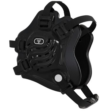 Захист вух для дорослих борців GCA Nelson Pro, регульований, D1 BJJ MMA, універсальний, чорний/чорний/чорний