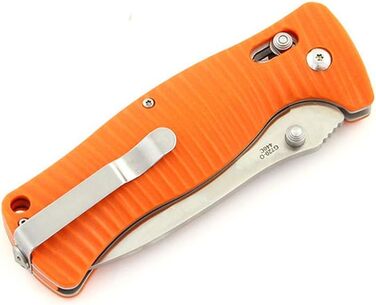 Ніж Ganzo G720 Колір рукоятки помаранчевий - Довжина клинка 9 см - Механізм замикання G-Lock - Сталь клинка нержавіюча сталь 440C