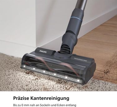 Акумуляторний пилосос PHILIPS серії Aqua 7000, Цифровий двигун, PowerCyclone 12, Зі світлодіодним підсвічуванням, Знімний модуль A