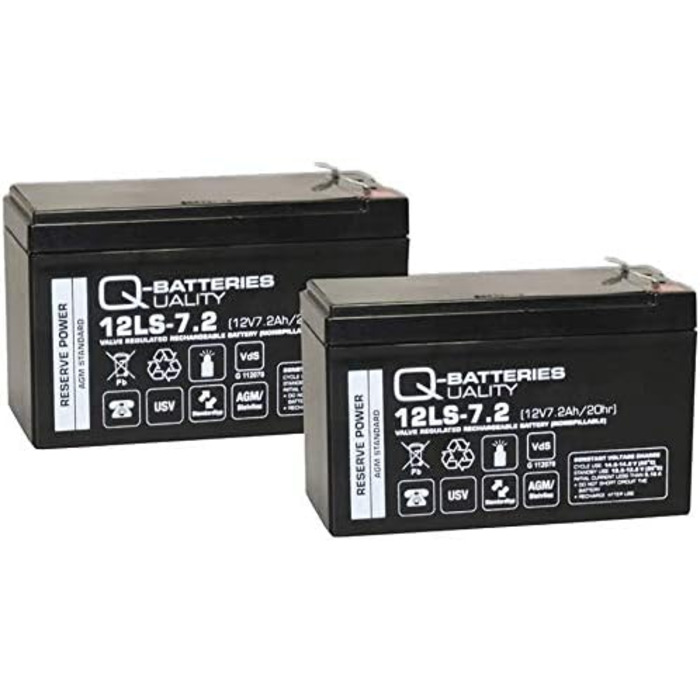 Змінна батарея Q-Batteries для акумулятора марки APC Smart-UPS 750/ Pro 900 RBC123/ з VD