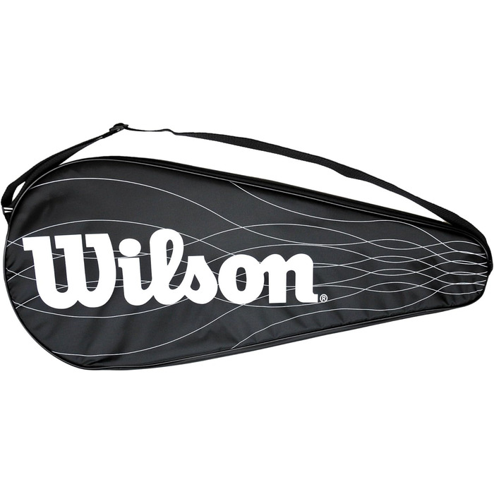Чохол Wilson Performance офіційний для 1 ракетки до 29" чорний з червоним W плечовий ремінь + ручка термозахист + захист від подряпин оригінал Wilson USA 2025