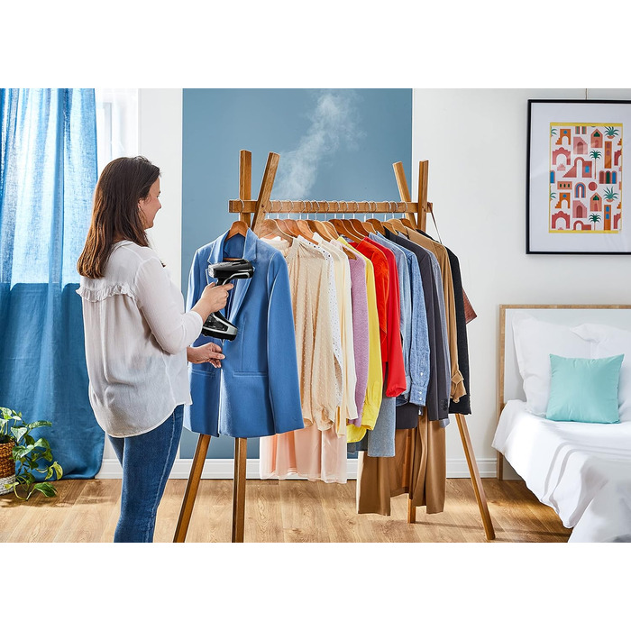 Парова щітка Tefal DT8250 Access Steam Force 2000 Вт 190 мл Чорний/сріблястий Найпотужніша - 30 г/хв - підошва з підігрівом