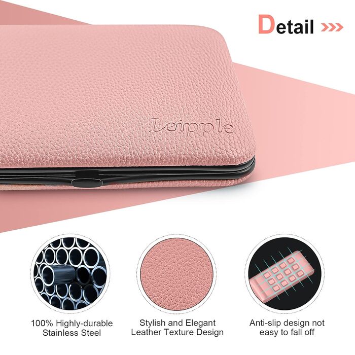 Набір манікюрних інструментів Leipple (18 предметів)