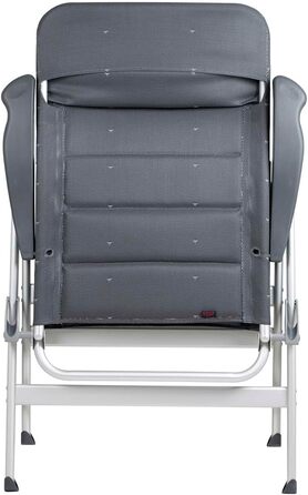 Крісло для кемпінгу Crespo XXL AL/238-DL, темно-сіре, одномісне