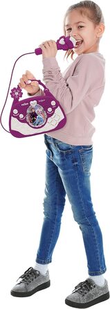 Караоке-сумка Lexibook Frozen K102FZ, мікрофон, зміна голосу