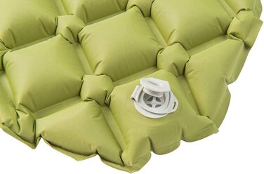 Надувний матрац Semptec Urban Survival Technology для кемпінгу надлегкий надувний матрац для вулиці з мішком, швидке надування, зелений (килимок для сну, кемпінговий килимок, надувний пляжний килимок)