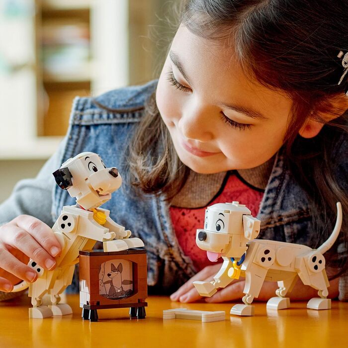 Конструктор LEGO Disney Lucky & Penny 101 Dalmatians 43271, 268 деталей, фігурки цуценят