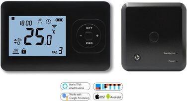 Інфрачервоний обігрівач для тераси Thermolux з Wi-Fi та термостатом (2400 Вт)