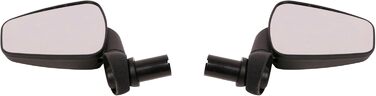 Велосипедні дзеркала ліве та праве - Велосипедні дзеркала для міста та відпочинку - Велосипедні дзеркала для електровелосипедів, складні, легкі та поворотні, чорні, ліве та праве, 2 -
