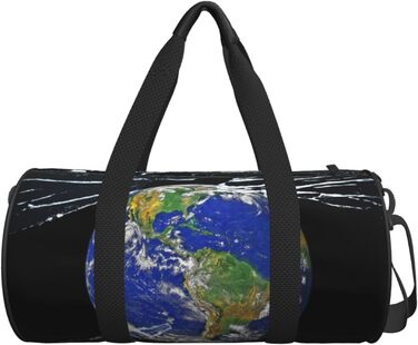 Велика спортивна сумка-дафл для подорожей Runde, міцна та з великим об'ємом, чорного кольору, універсальний розмір