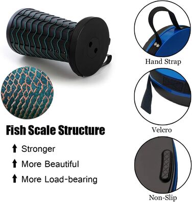 Портативний складний стілець, міні-телескопічний стілець другого покоління, легкий кемпінговий стілець для кемпінгу на свіжому повітрі, риболовлі, барбекю, кухні в приміщенні, вантажопідйомність 397 фунтів (чорний)