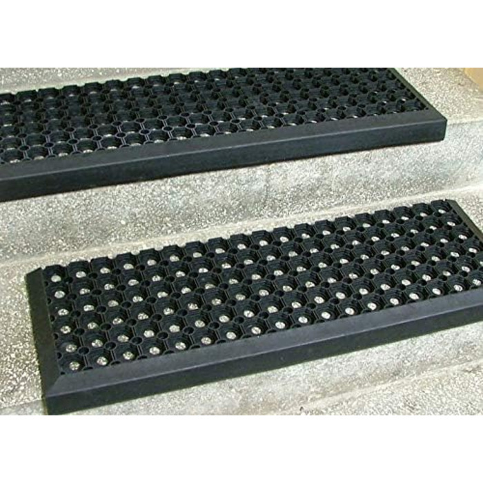 Гумові килимки для сходів Килимок з гумовим кільцем 25x75 см Килимок для сходів Протиковзкий килимок ()