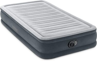 Надувне ліжко Intex Twin Comfort-Plush з Fiber-Tech RP, надутий розмір 99 см x 191 см x 33 см (67766ND)
