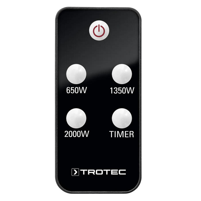 Обігрівач інфрачервоний Trotec IRS 2000 E 2000 W Silver/Black (1410003920)