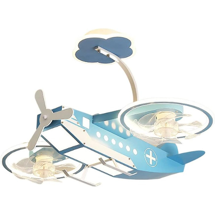 Стельовий світлодіодний світильник PAZWAHF 115 Вт, стельовий вентилятор зі світлодіодним підсвічуванням, регульованою швидкістю ві