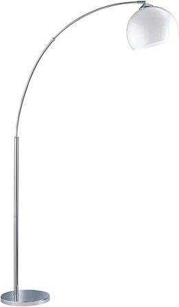 Світильник реальності RL LIVE YOUR LIGHT Arc Lamp Brasilia R46031006, Метал Хром, Відтінок Акриловий Білий, без E27