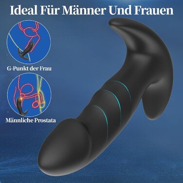 Набір анальних пробок AiFist, з силікону, S, M, L, 3 шт.