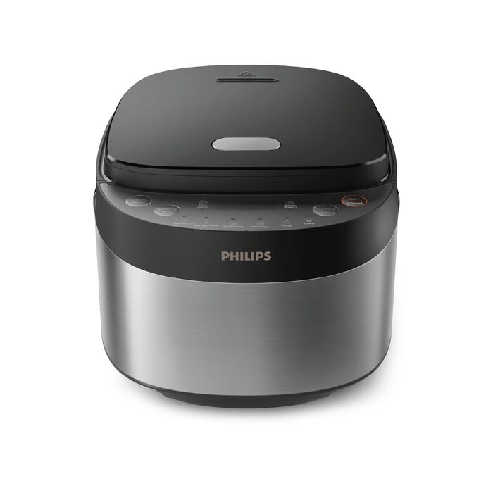 Мультирісоварка Philips 3000 серії, чорна, 0,85 л
