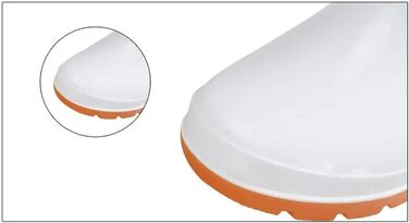 Чоловічі гумові чоботи до коліна, нековзні, для кухні, водонепроникні, водне взуття, гумові чоботи, великі розміри для дорослих 39 White01