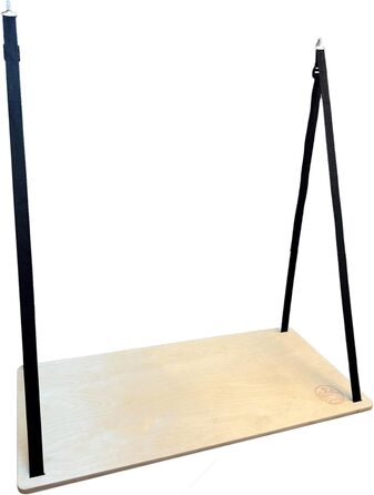 Підвісний столик для кемпінгу, підвісна полиця, дерев&39яна вулична кухня для кемперів, розсувні двері для автобуса VW, регульована висота, 80x35x1,5 см