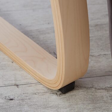 Крісло-гойдалка з функцією відкидання, крісло-гойдалка з підлокітниками, крісло для вітальні, сіра дерев&39яна оббивка, 4u 2407