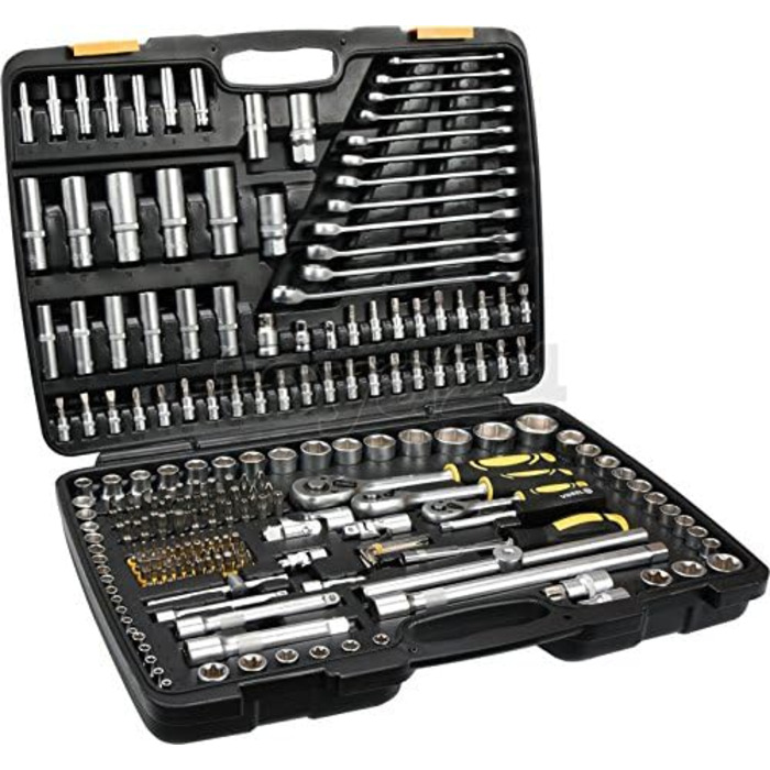 Набори торцевих ключів Yato, чорний, 58700