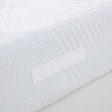 Матрац MLILY Pro 90x200 см Матрац з піни з ефектом пам&39яті висотою 22 см Комфортний сон 7 зон комфорту та 3 шари для спокійного сну Pro 90 x 200 см