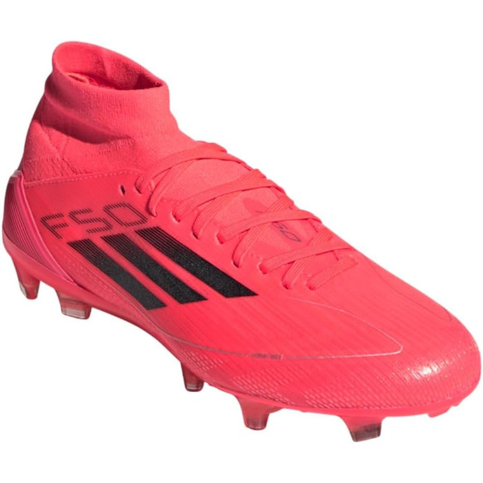 Жіночі футбольні бутси Adidas F50 Pro Mid, тверді, GroundSneakers 41 1/3 EU Turbo Aurora Black Platinum Metallic