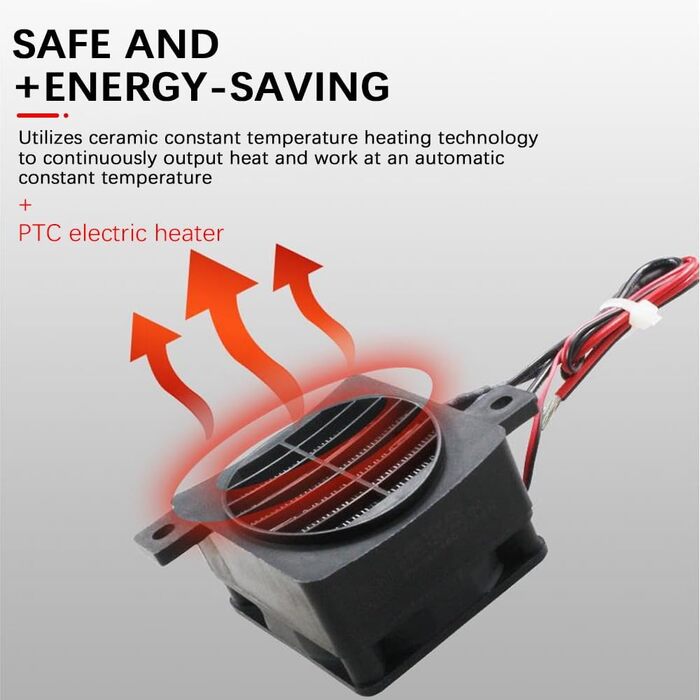 Нагрівач, енергозберігаючий PTC нагрівальний елемент 12V 150W з постійною температурою, нагрівальні елементи для вентиляторів, обігрівачів, зволожувачів повітря, кондиціонерів, 12V PTC