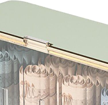 Настінний органайзер для білизни, міцний пластик, пилонепроникний, компактний, настінний, органайзер для шухляд, для спальні, дому, ванної кімнати (світло-зелений)