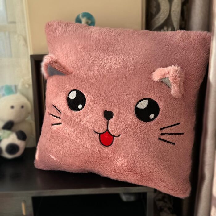 М'яка подушка дитяча, прикраса для подушки, дитяча подушка, плюшева подушка, пухнаста декоративна подушка з наповнювачем, декорати