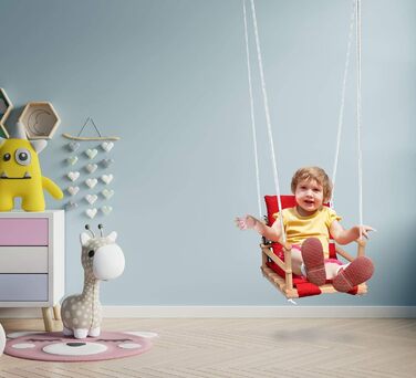 Дерев'яні дитячі гойдалки, дитячі гойдалки, гойдалки для дітей гойдалки 3 в 1 ПОЯС БЕЗПЕКИ, гойдалки для малюків, дитячі гойдалки