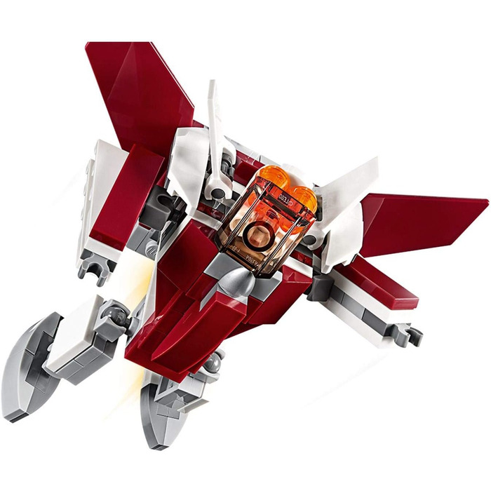 Літак майбутнього, Космічний корабель майбутнього або Робот майбутнього, конструктор 3 в 1, науково-фантастична пригода, транспорт