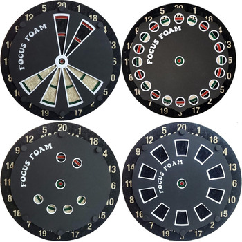 Набори для тренування мішені для дартсу Essentials зі сталевим наконечником, 4 шт. (немагнітні)