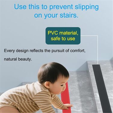 Кімнатні вінтажні сходинки, протиковзкий килимок для дерев&39яних сходинок, самоклеючі килимки для сходинок (жовті, 10 см/3,9 дюйма)