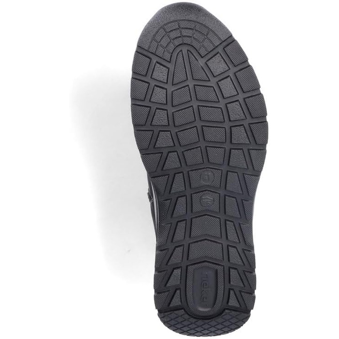 Чоловічі чоботи на шнурівці Rieker 11030, Чоловічі чоботи, знімна устілка, водовідштовхувальні, riekerTEX 43 EU Wide Чорний 00