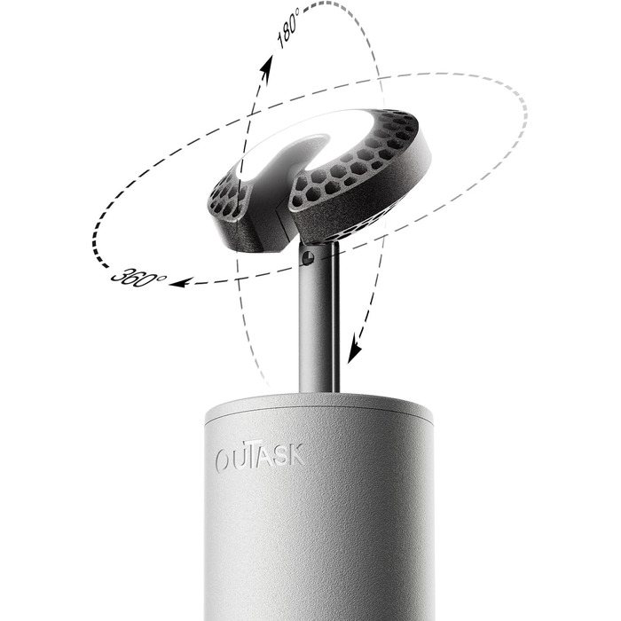 Телескопічний кемпінговий ліхтар, світлодіодний ліхтар 12000 мАг, складаний та магнітний, водонепроникний IPX6/IPX7, вуличний ліхтар для кемпінгу, походів, надзвичайних ситуацій, саду, оливково-зелений