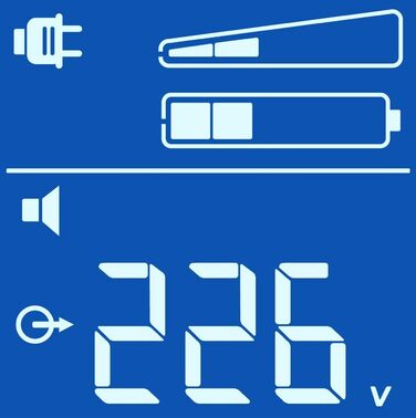 Резервний ДБЖ APC by Schneider Electric PRO UPS 900 ВА потужністю 900 ВА - BR900G-GR - в т.ч. страхування захисту пристрою вартістю 150 000 євро (5 функцій енергозбереження, багатофункціональний дисплей) (живлення 1200 ВА, виходи Schuko, одинарний)