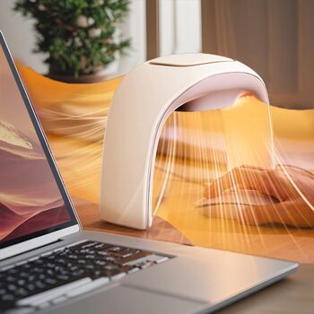 Енергозберігаючий вентилятор-обігрівач, складний килимок для столу з підігрівом, електричний обігрівач для рук з регульованою температурою термостата, подарунок для жінок та чоловіків, білий бежевий