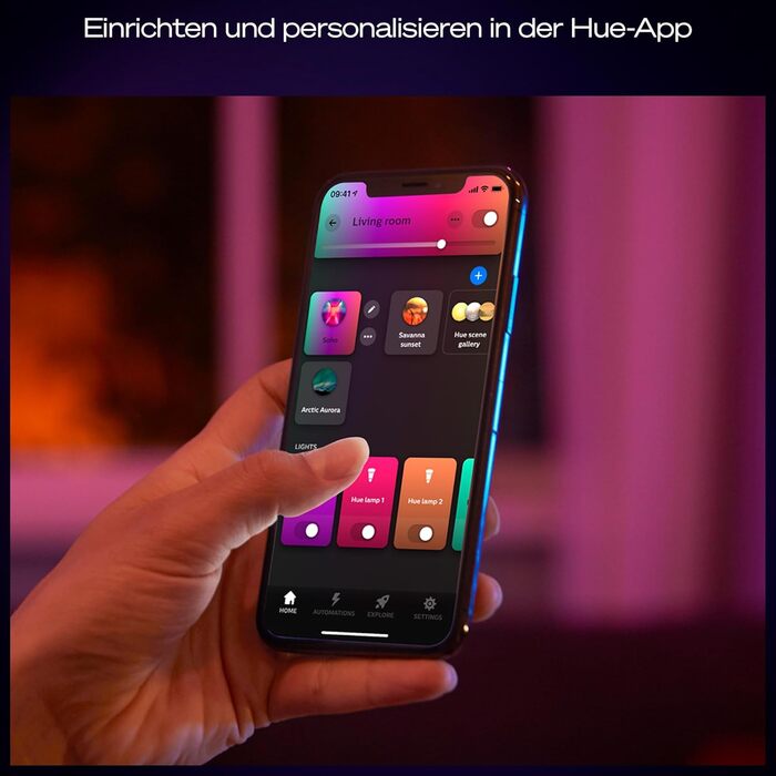 Стеля світлодіодний світильник Philips Hue Devote Slim, S, круглий 291 мм, білий