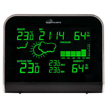 Метеостанція Technoline Mobile Alerts MA10920 IT Black/Silver (MA10920)