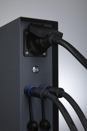 Стілб-розетка Paulmann Rio Plug & Shine для зовнішнього освітлення з датчиком сутінків, IP44, антрацит (2 шт. 230В, 2 шт. Plug & Shine 24В)