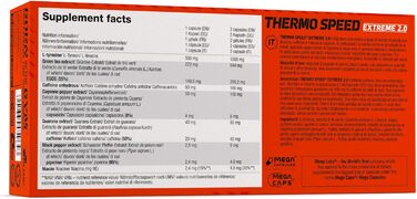 Капсули жироспалювач Olimp Thermo Speed Extreme 2.0 Mega Caps, 120 шт.