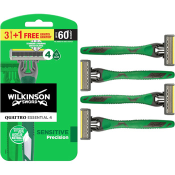 Одноразові чоловічі бритви Wilkinson Sword Quattro Essential 4 Sensitive 31