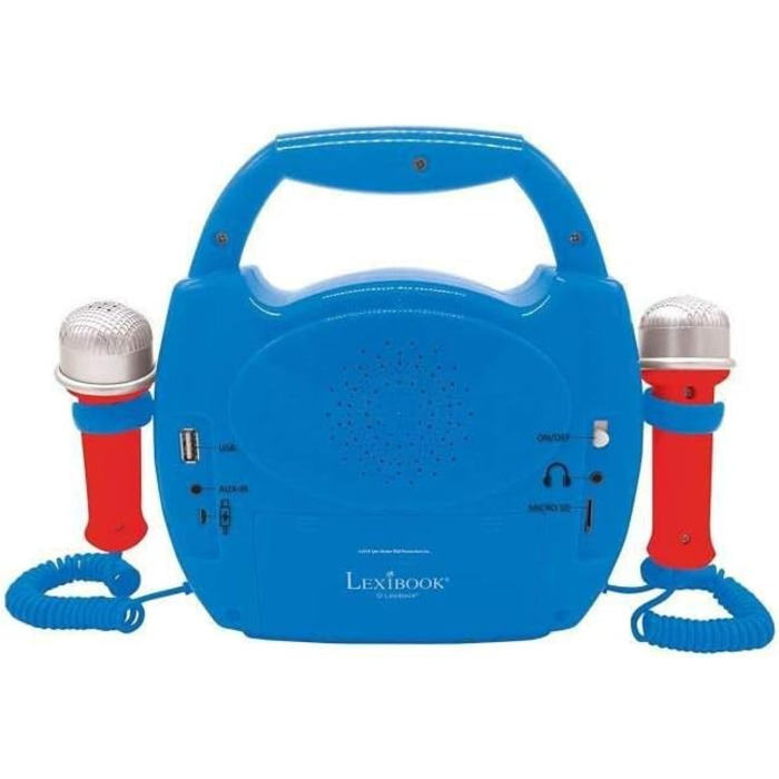 Цифровий плеєр Lexibook Paw Patrol MP300PAZ, караоке з 2 мікрофонами