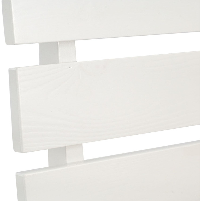 Дерев&39яне ліжко Homestyle4u 120x200 Білий каркас ліжка з масиву сосни з рейковою основою, сучасний футон для спальні Артикул 1892 120 x 200 см Білий