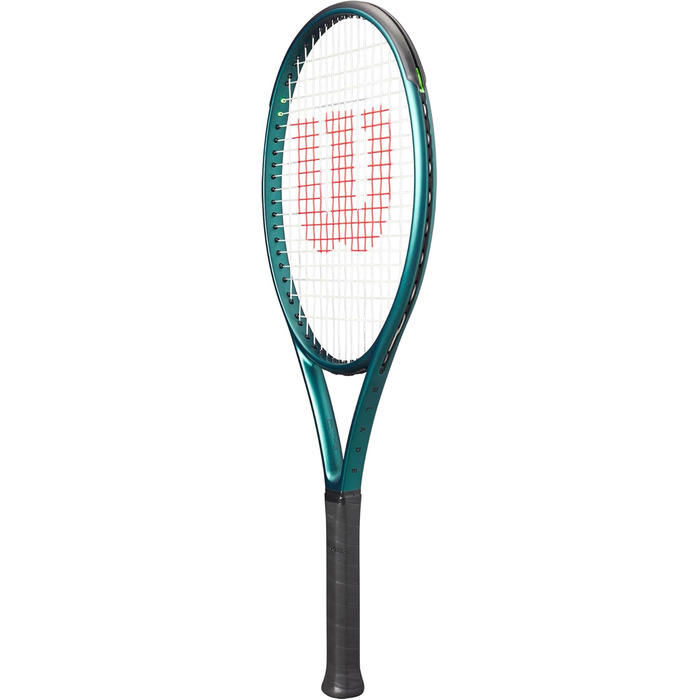 Тенісна ракетка Wilson Blade 26 V9, зелена, зі струнами, 255 г, L, 26 дюймів
